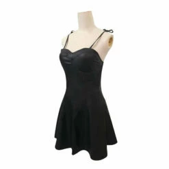 Anime Future Diary Yuno Gasai Black Leahter Dress Cosplay Costume -COSPLAY CLANS Sales Store 4 ce6fbba4 a8ad 420e a8f9 b870aca756ff