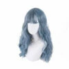 Ladies Fashion Long Blue Wavy Sweet Lolita Wig -COSPLAY CLANS Sales Store 4 cff8fd37 cafe 4565 bbe4 d10caa028487