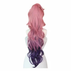 LOL Seraphine Cosplay Wig 100cm Long Ponytail Pink Gradient Purple Wavy Wigs 13 LOL Seraphine Cosplay Wig 100cm Long Ponytail Pink Gradient Purple Wavy Wigs -COSPLAY CLANS Sales Store 4 dd831a29 4411 436e a7b4 70a5ad57786a