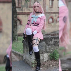 Anime Danganronpa V3: Killing Harmony Iruma Miu Cosplay Costume Halloween Party Suit -COSPLAY CLANS Sales Store 4 e5cd13a5 ffe8 47fd 80f7 6d68bac522ba