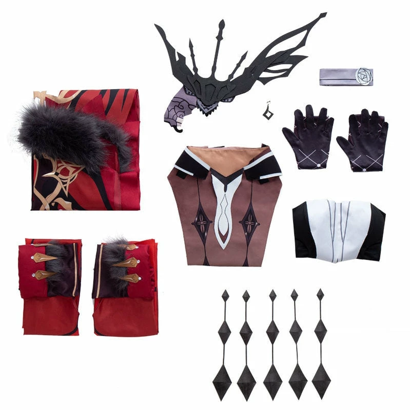 Game Genshin Impact Signora The Fair Lady Fullsuit Cosplay Costumes 9 Game Genshin Impact Signora The Fair Lady Fullsuit Cosplay Costumes - Image 7