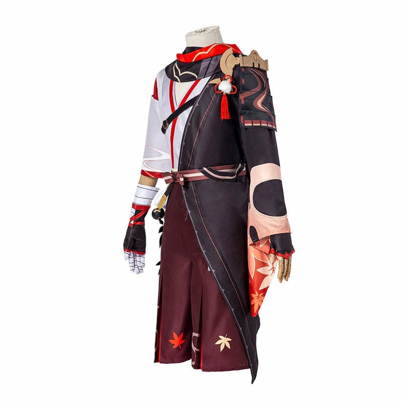 Game Genshin Impact Kazuha Fullsuit Cosplay Costumes 6 Game Genshin Impact Kazuha Fullsuit Cosplay Costumes - Image 4