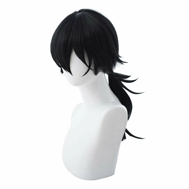 FGO Fate/Grand Order Ryouma Sakamoto 50cm Black Halloween Cosplay Wigs 6 FGO Fate/Grand Order Ryouma Sakamoto 50cm Black Halloween Cosplay Wigs - Image 4