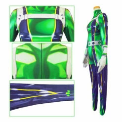 Anime My Hero Academia Tsuyu Asui Frog Combat Jumpsuit Cosplay Costume -COSPLAY CLANS Sales Store 5 086c2e26 09d5 46d9 89e1 de8afbbda527