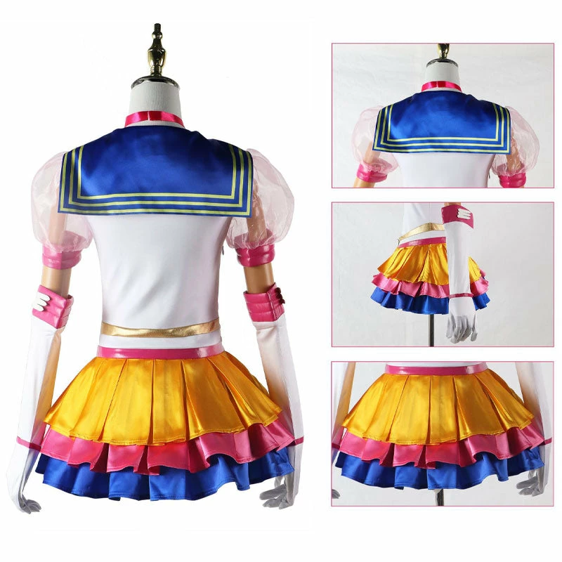 Anime Sailor Moon Usagi Tsukino Cosplay Costumes 7 Anime Sailor Moon Usagi Tsukino Cosplay Costumes - Image 5