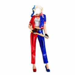 Movie Suicide Squad Harley Quinn Jacket Fullset Cosplay Costumes -COSPLAY CLANS Sales Store 5 27b6f297 2e4f 412f b890 e9a8da00879f