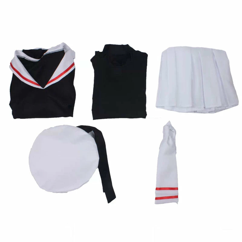 Anime Cardcaptor Sakura Sakura Kinomoto Uniform Cosplay Costumes 7 Anime Cardcaptor Sakura Sakura Kinomoto Uniform Cosplay Costumes - Image 5