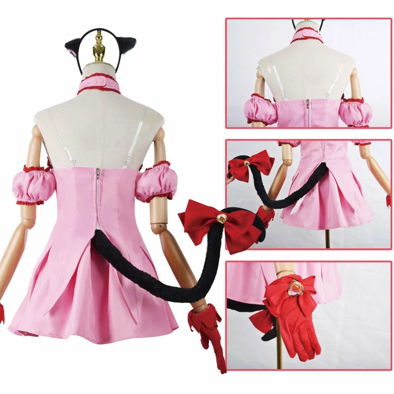 Anime Tokyo Mew Mew Ichigo Momomiya Dress Cosplay Costume 7 Anime Tokyo Mew Mew Ichigo Momomiya Dress Cosplay Costume - Image 5