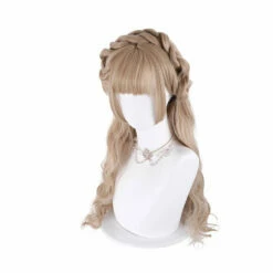 Women Fashion Long Golden Wavy Sweet Bangs Lolita Wig -COSPLAY CLANS Sales Store 5 3e011766 273d 4ac2 8a94 7c9b5e211c8a