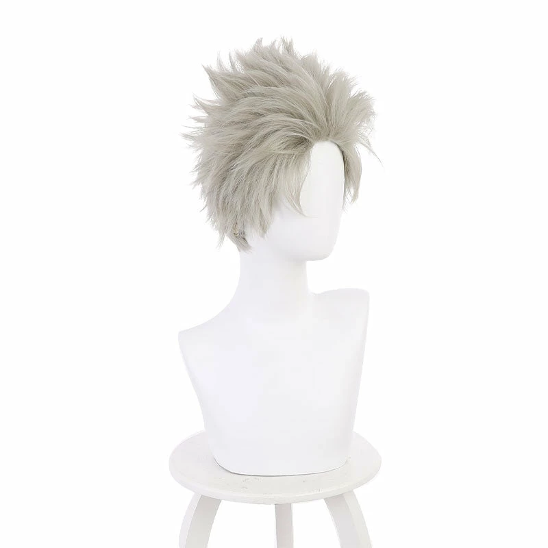 Jujutsu Kaisen 0 Movie Toge Inumaki Gray Cosplay Wigs 7 Jujutsu Kaisen 0 Movie Toge Inumaki Gray Cosplay Wigs - Image 5