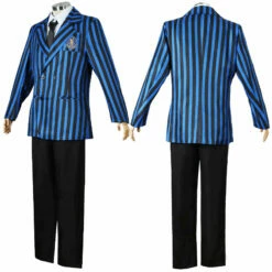 The Addams Family Wednesday Addams Eugene Otinger Nevermore Academy Uniform Cosplay Costumes -COSPLAY CLANS Sales Store 5 5c655507 f237 4406 ba5e fa5d64dda08a