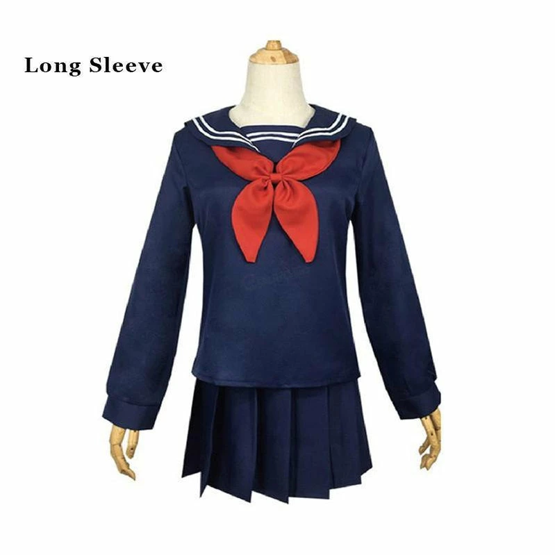 Anime My Hero Academia Himiko Toga JK School Uniform Cosplay Costume 9 Anime My Hero Academia Himiko Toga JK School Uniform Cosplay Costume - Image 7