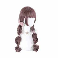 Women Fashion Long Red Wavy Sweet Bangs Lolita Wigs -COSPLAY CLANS Sales Store 5 76cf41f2 aa65 459a a87f 1e8725f5cb22