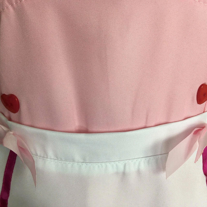 Anime Nekopara Chocola Vanilla Pink Maid Uniform Cosplay Costumes 7 Anime Nekopara Chocola Vanilla Pink Maid Uniform Cosplay Costumes - Image 5