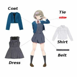 Anime Love Live! Superstar!! Liella School Uniform Cosplay Costumes -COSPLAY CLANS Sales Store 5 82645fa5 f37d 4e81 a0df fc0a3c128d70