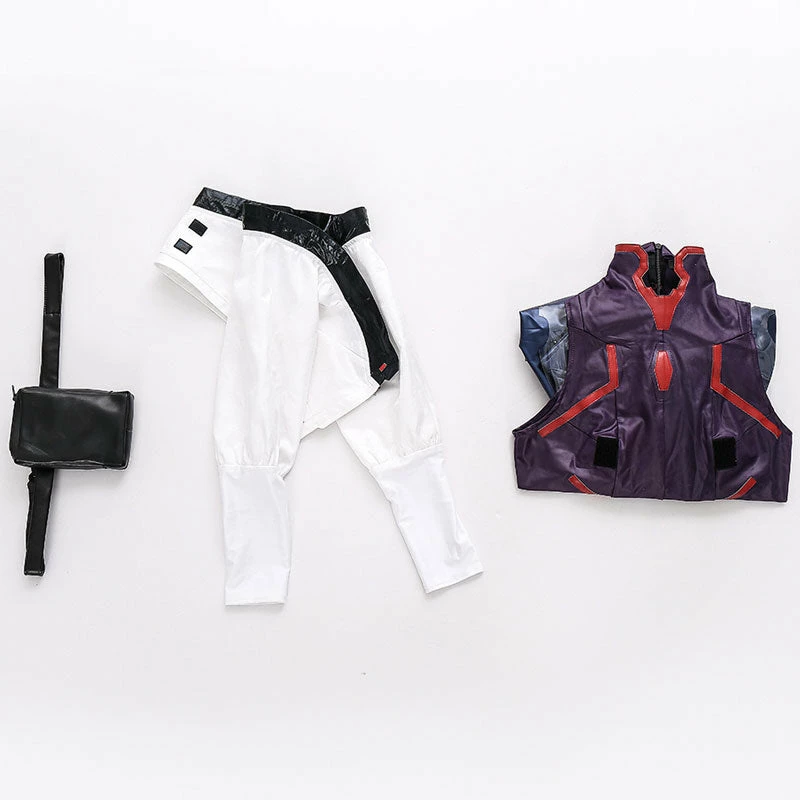 Game Cyberpunk: Edgerunners Lucyna Kushinada Purple Cosplay Costumes 7 Game Cyberpunk: Edgerunners Lucyna Kushinada Purple Cosplay Costumes - Image 5