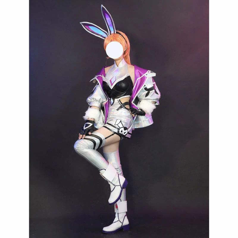 Game LOL Battle Bunny Miss Fortune Cosplay Costume 6 Game LOL Battle Bunny Miss Fortune Cosplay Costume - Image 4