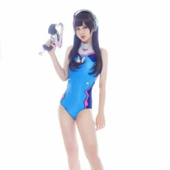 Game Overwatch D.Va Hana Song Swimsuit Leotard Cosplay Costumes -COSPLAY CLANS Sales Store 5 beb1defc 264e 4f69 a071 1852934d325d