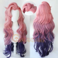Game LOL Seraphine 100cm Long Pink Gradient Purple Wavy Cosplay Wigs -COSPLAY CLANS Sales Store 5 c003ca39 041a 42b8 8f0f 55e16be4ed02