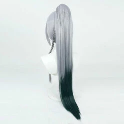 Game Genshin Impact Shenhe Grey Single Twist Braid Cosplay Wigs -COSPLAY CLANS Sales Store 5 c32e209f c246 44f2 ad11 cf5143949b95