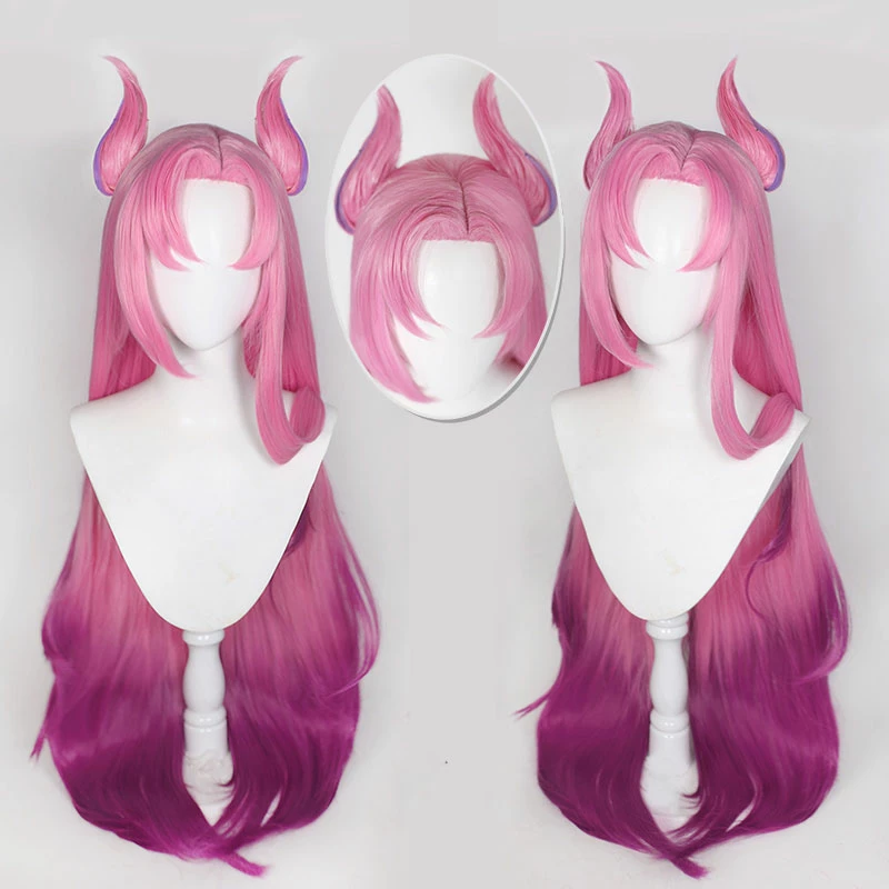 Game LOL Star Guardian 2022 Kaisa Cosplay Wigs 4 Game LOL Star Guardian 2022 Kaisa Cosplay Wigs - Image 2