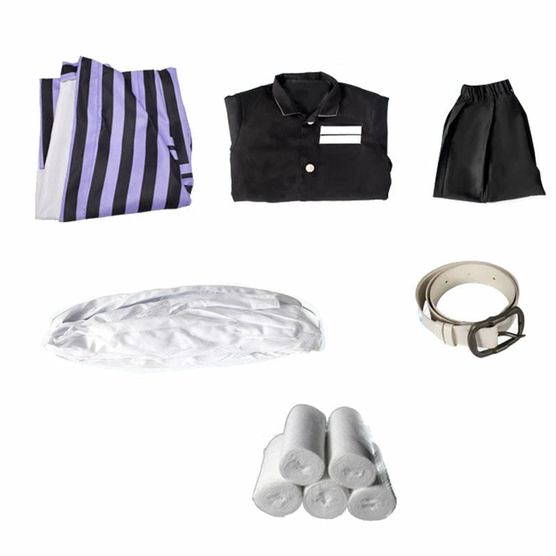 Anime Demon Slayer Kimetsu No Yaiba Iguro Obanai Kimono Black White Halloween Cosplay Costumes 11 Anime Demon Slayer Kimetsu No Yaiba Iguro Obanai Kimono Black White Halloween Cosplay Costumes - Image 9