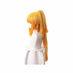 Anime Demon Slayer: Kimetsu No Yaiba Zenitsu Agatsuma Female Cosplay Wig Blonde Long Ponytail Wigs -COSPLAY CLANS Sales Store 5 f0d62d06 29bc 4c27 b48e fd23318573d9