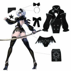 Game NieR Automata Re In Carnation 2B Fullset Halloween Cosplay Costumes 13 Game NieR Automata Re In Carnation 2B Fullset Halloween Cosplay Costumes -COSPLAY CLANS Sales Store 6 3f780ebf 73f1 484c 80dd 9d06d3cebf44