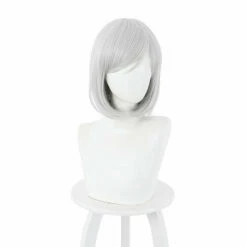 Anime Akudama Drive Cutthroat Short White Cosplay Wigs -COSPLAY CLANS Sales Store 6 4be01039 6254 465d 859c 9546ec7c6f5d