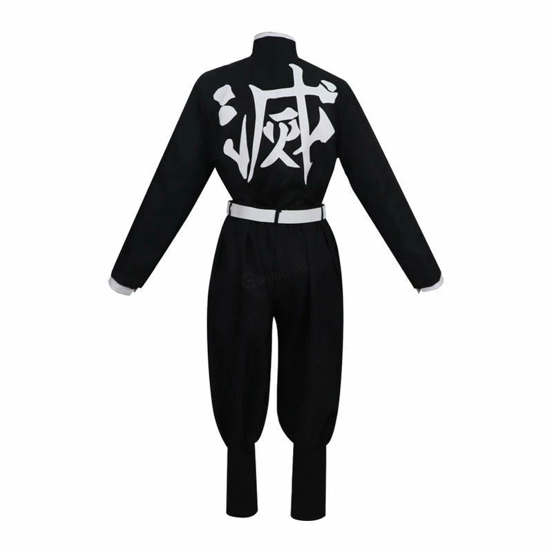 Anime Demon Slayer Kimetsu No Yaiba Iguro Obanai Kimono Black White Halloween Cosplay Costumes 8 Anime Demon Slayer Kimetsu No Yaiba Iguro Obanai Kimono Black White Halloween Cosplay Costumes - Image 6