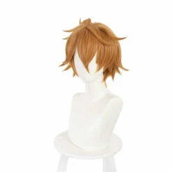 Game Genshin Impact Tartaglia Brown Cosplay Wigs -COSPLAY CLANS Sales Store 6 833ceb44 1fa9 4006 8a2d d567a8430279