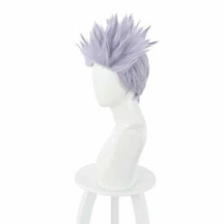 Anime Jujutsu Kaisen Satoru Gojo Short Purple Cosplay Wigs -COSPLAY CLANS Sales Store 6 8c8361af 95c8 478b 9451 e54bded2403d