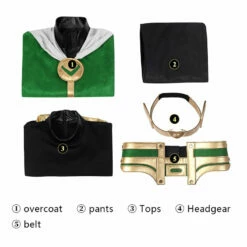 Movie Loki Loki-Kid Fullsuit Halloween Cosplay Costumes -COSPLAY CLANS Sales Store 6 a1a6a865 38ba 4638 b2cd f4ac4f9705ed
