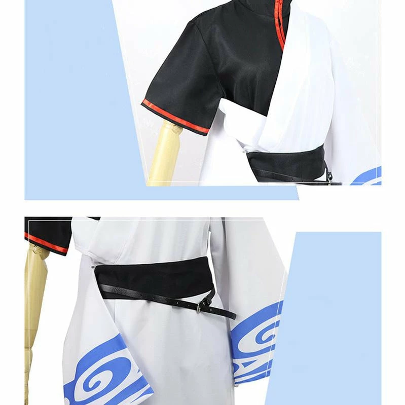 Anime Gintama Sakata Gintoki Cosplay Costume 7 Anime Gintama Sakata Gintoki Cosplay Costume - Image 5