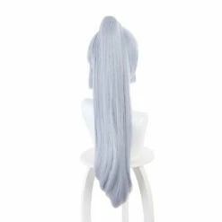 Game Genshin Impact Kamisato Ayaka Light Gray Blue Ponytail Cosplay Wigs -COSPLAY CLANS Sales Store 6 d716e609 e719 43d5 bd2e 9bab038287c6