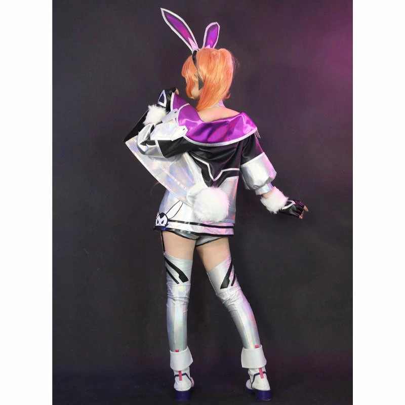 Game LOL Battle Bunny Miss Fortune Cosplay Costume 7 Game LOL Battle Bunny Miss Fortune Cosplay Costume - Image 5