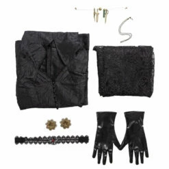 Movie Resident Evil 8 Village Vampire Daughters Bela Daniela Dimitrescu Halloween Cosplay Costume -COSPLAY CLANS Sales Store 6 f61b34b6 d16d 4736 bb2c 8d9f1b8cee08