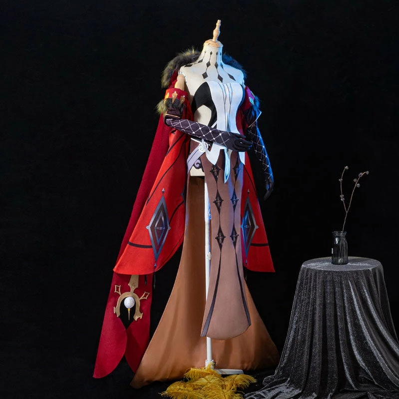 Game Genshin Impact Signora The Fair Lady Fullsuit Cosplay Costumes 7 Game Genshin Impact Signora The Fair Lady Fullsuit Cosplay Costumes - Image 5
