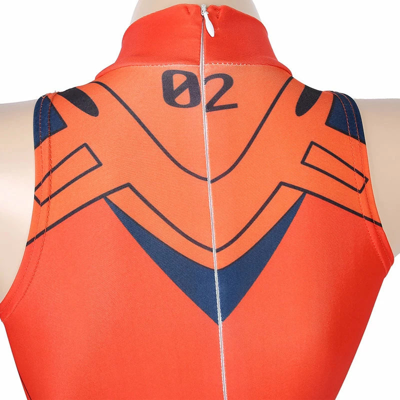 EVA Neon Genesis Evangelion Asuka Langley Soryu Swimsuit Cosplay Costumes 9 EVA Neon Genesis Evangelion Asuka Langley Soryu Swimsuit Cosplay Costumes - Image 7