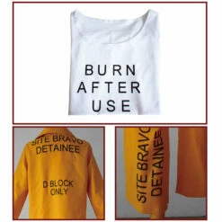 The Suicide Squad Harley Quinn Prison Suit Cosplay Costumes -COSPLAY CLANS Sales Store 7 2860fb3a dcc3 4cdd b1ca a327d4fce5c3