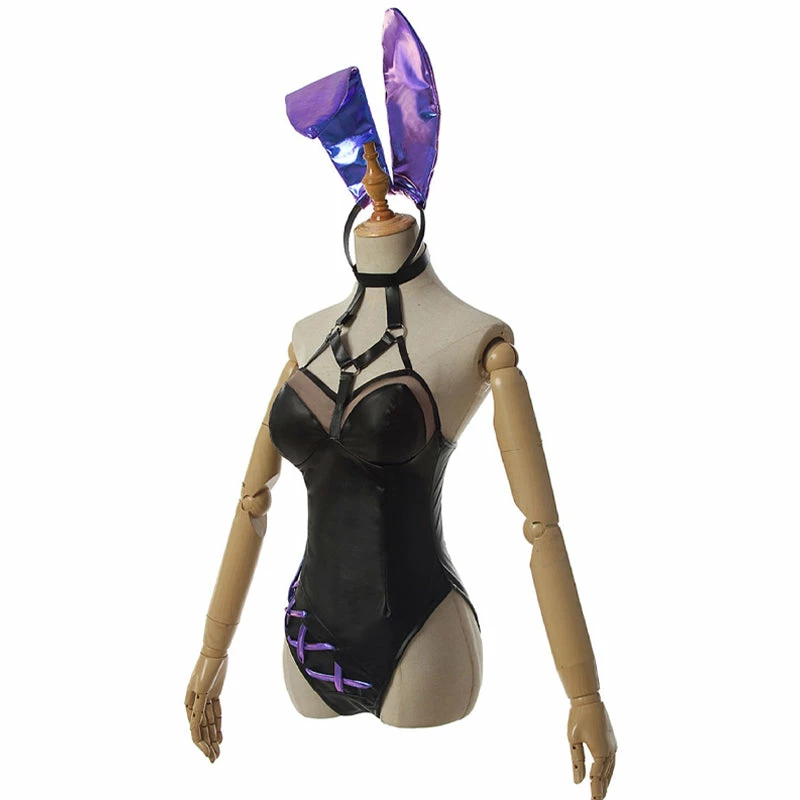 LOL KDA ALL OUT Evelynn Bunnysuit Cosplay Costumes 9 LOL KDA ALL OUT Evelynn Bunnysuit Cosplay Costumes - Image 7