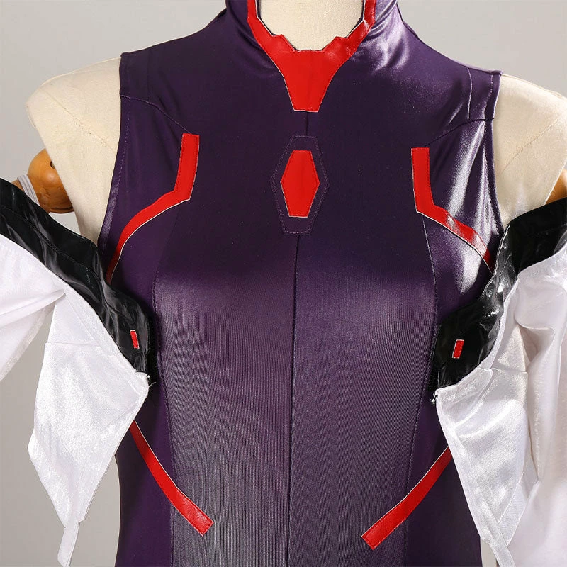 Game Cyberpunk: Edgerunners Lucyna Kushinada Purple Cosplay Costumes 8 Game Cyberpunk: Edgerunners Lucyna Kushinada Purple Cosplay Costumes - Image 6