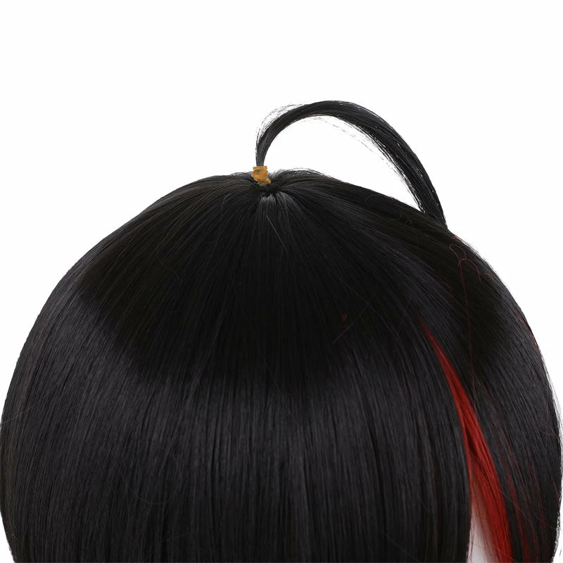 Game Arknights Gnosis Black Mixed Red Cosplay Wigs 9 Game Arknights Gnosis Black Mixed Red Cosplay Wigs - Image 7
