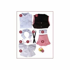 Anime Demon Slayer Kimetsu No Yaiba Nezuko Kamado Maid Outfit Cosplay Costumes -COSPLAY CLANS Sales Store 8 19bd0ee4 3b4d 42d0 9b95 4fe563c99499