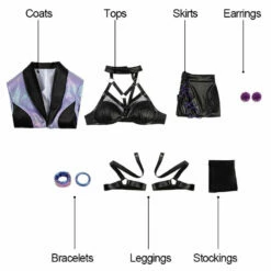 Game LOL KDA ALL OUT Evelynn Fullset Cosplay Costumes -COSPLAY CLANS Sales Store 8 1f85f9b6 591f 4360 a970 c7936b62a0e1