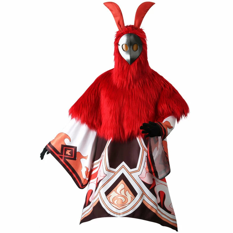Game Genshin Impact Pyro Abyss Mage Outfit Cosplay Costumes 3 Game Genshin Impact Pyro Abyss Mage Outfit Cosplay Costumes