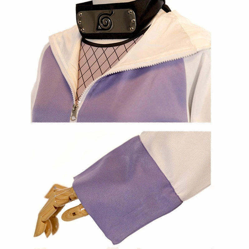 Anime Naruto Hyuga Hinata Uzumaki Fullset Cosplay Costume With Free Props 6 Anime Naruto Hyuga Hinata Uzumaki Fullset Cosplay Costume With Free Props - Image 4