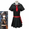 Anime Akame Ga KILL! Kurome Uniform Cosplay Costumes