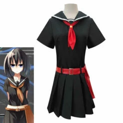Anime Akame Ga KILL! Kurome Uniform Cosplay Costumes