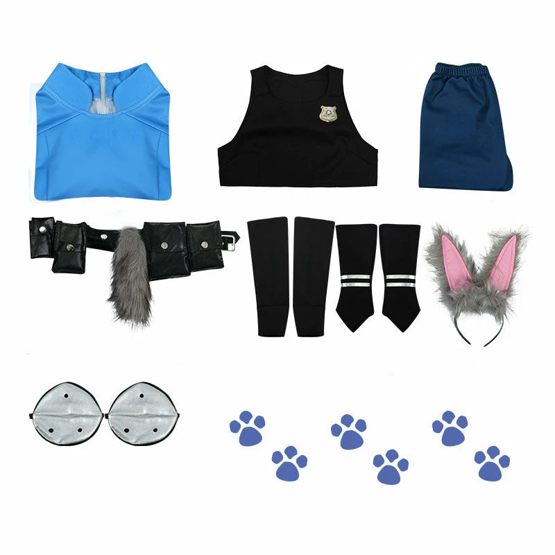 Zootopia Judy Cosplay Costumes 10 Zootopia Judy Cosplay Costumes - Image 8